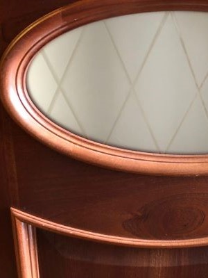 Алмазная грань на стекле