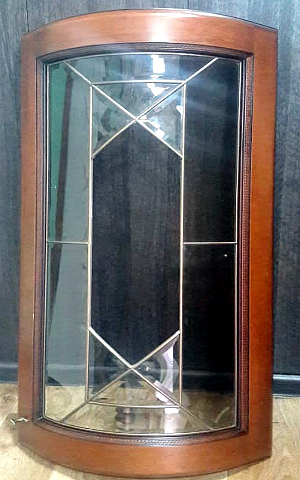 Ремонт гнутых фасадов. 