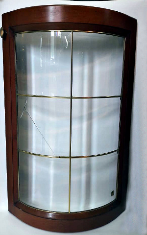 Ремонт гнутых фасадов. 