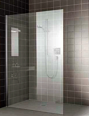 Душевые стеклянные перегородки
