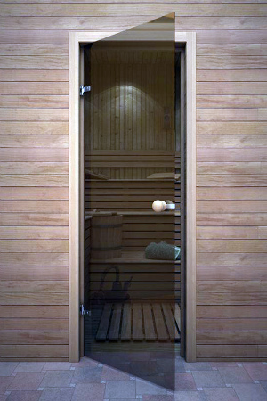 Стеклянные двери для бани и сауны