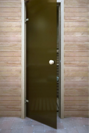 Стеклянные двери для бани и сауны