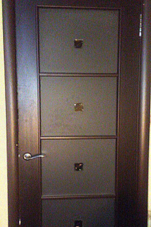 Стекло с матовым рисунком и фьюзингом