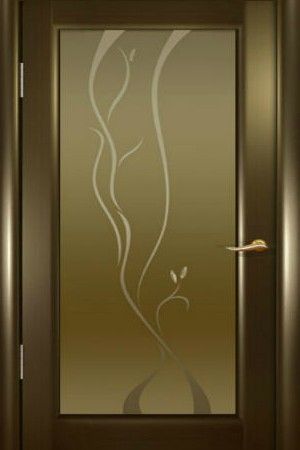 Бронзовое стекло для дверей