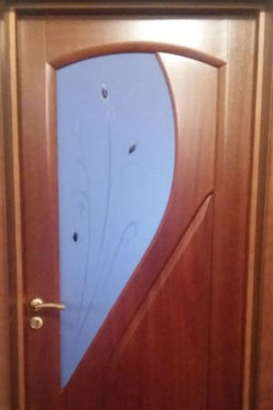 Стекла для дверей с фьюзингом