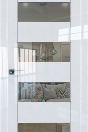 Прозрачное стекло для межкомнатных дверей