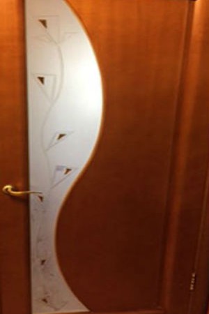 Стекла для дверей с фьюзингом