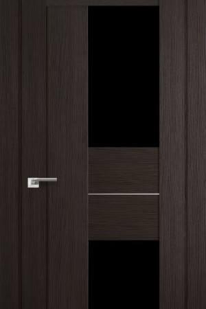 Черное стекло для межкомнатных дверей 