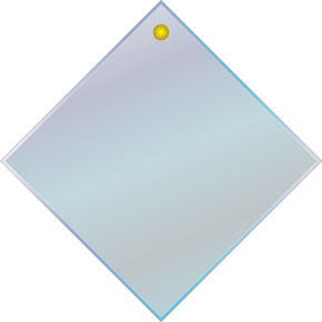 Фигурные зеркала.