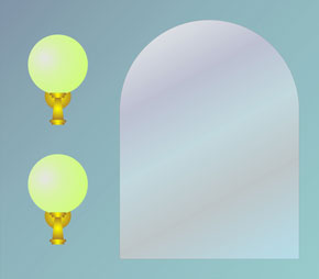 Зеркало арка