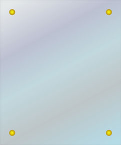 Зеркало прямоугольное