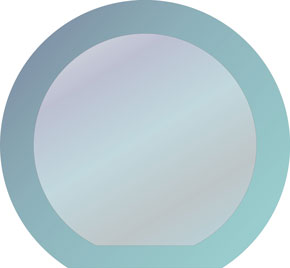 Фигурные зеркала.