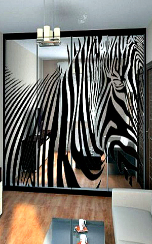 Фотопечать на зеркале .