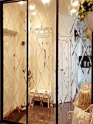 ДВЕРИ ШКАФА КУПЕ С АЛМАЗНОЙ ГРАНЬЮ