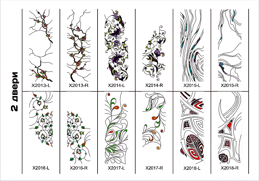 Лаковый витраж