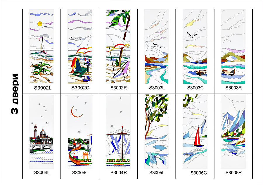 Лаковый витраж