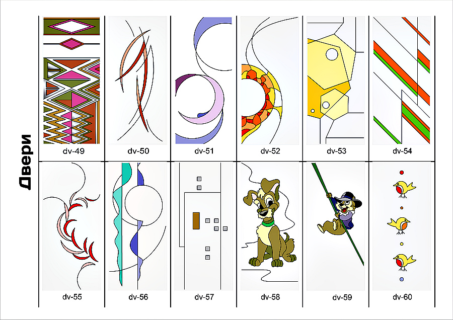 Лаковый витраж