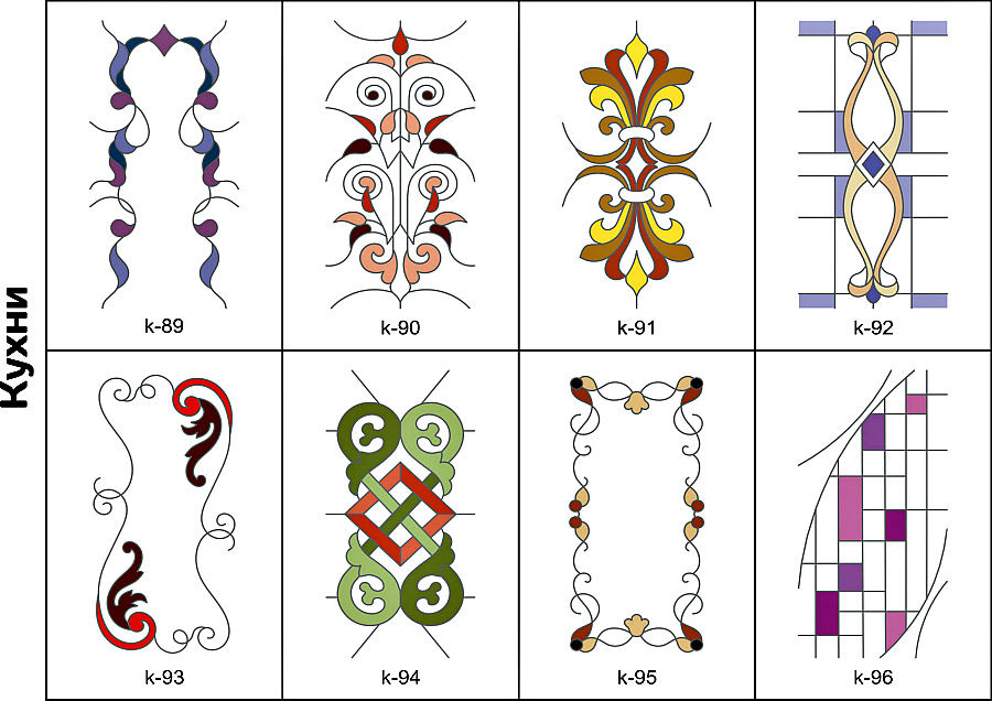 Лаковый витраж