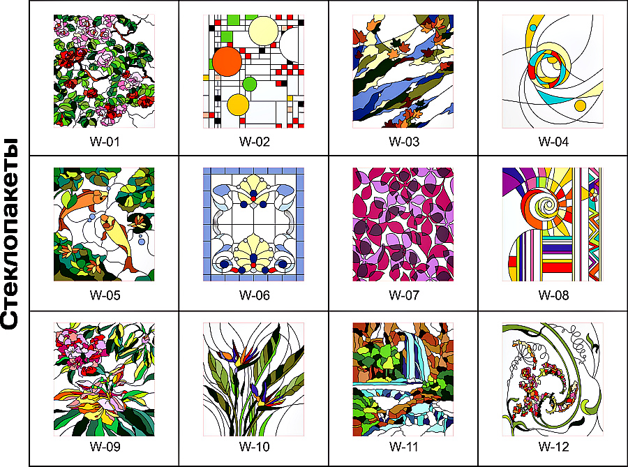 Лаковый витраж