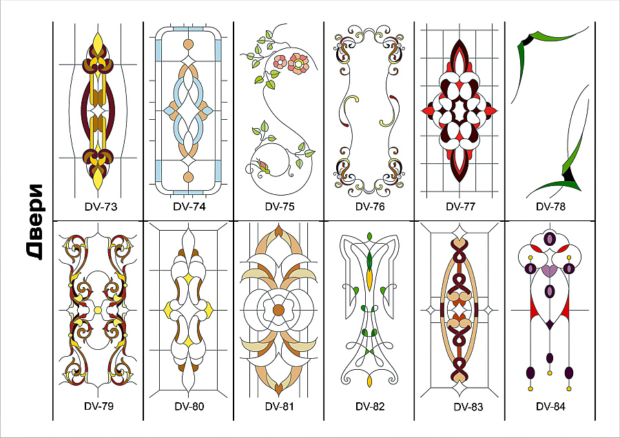 Лаковый витраж