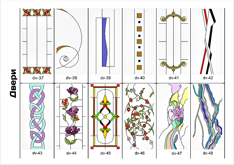 Лаковый витраж