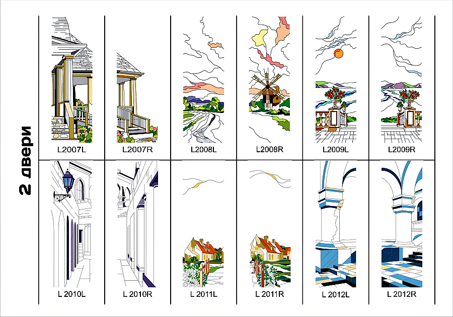 Лаковый витраж