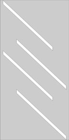 Матовый витраж: МФ-Линии001