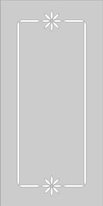 Матовый витраж: МФ-Линии014