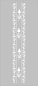 Матовый витраж: МФ-Орнамент007