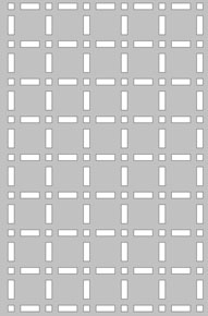 Матовый витраж: МФ-Прямоугольник 5х15