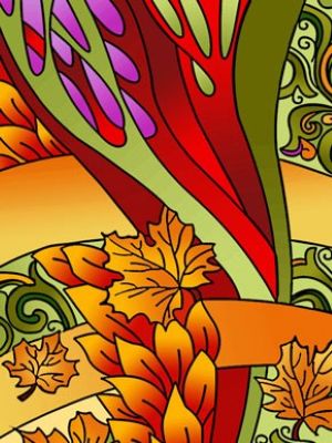 Полимерный витраж