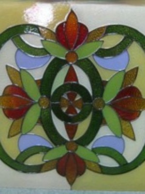 Полимерный витраж