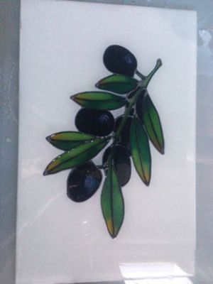 Полимерный витраж