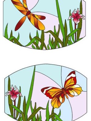 Полимерный витраж