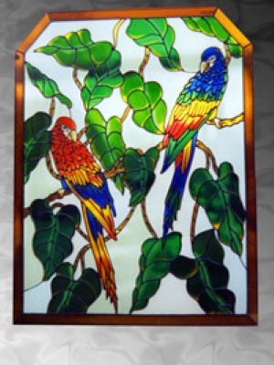 Полимерный витраж