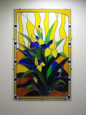 Полимерный витраж