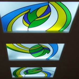 Полимерный витраж