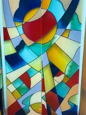 Полимерный витраж