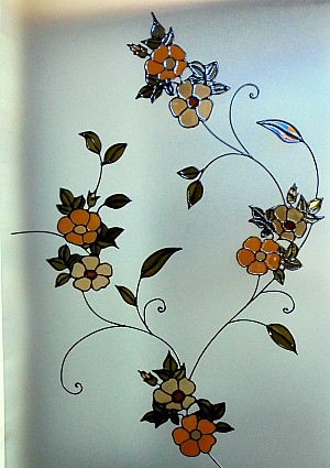 Полимерный витраж