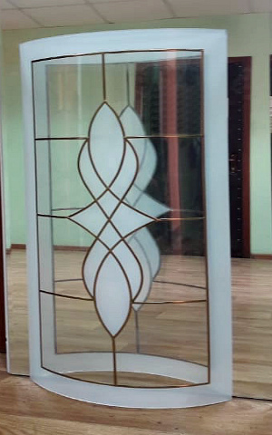 Гнутые витражи