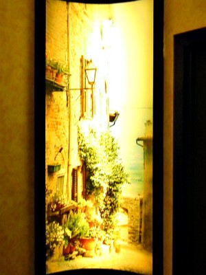 Витраж с фотопечатью