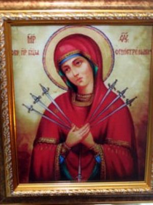 Витраж с фотопечатью