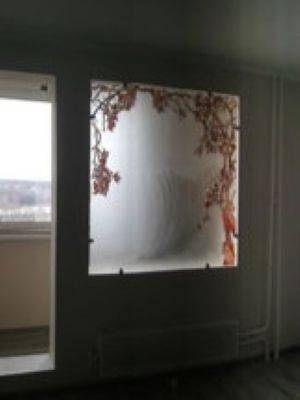 стеклянные перегородки 