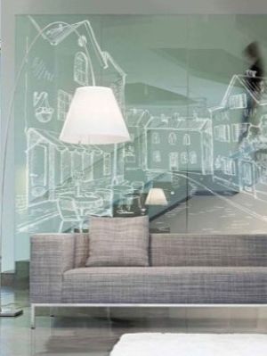 стеклянные перегородки безрамные.