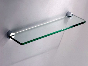 Прямые стеклянные полки