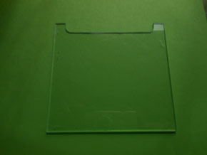 Стекло 2 мм. для медицинских приборов