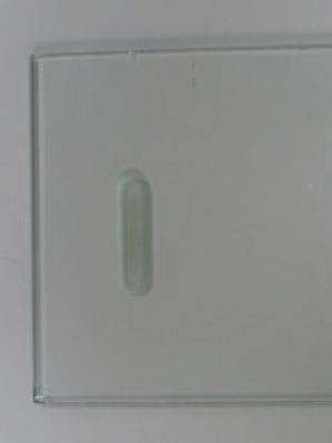 СТЕКЛО С ПАЛЬЦЕВЫЕМКОЙ