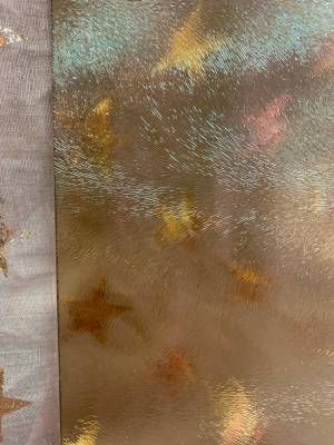 Витражные стекла на заказ Шаншалла бронза