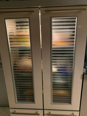 Стекло узорчатое, декоративное стекло Флутц