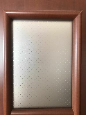 Стекло паве матовое